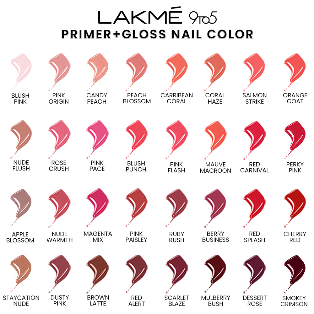 Buy Lakme True Wear Color Crush Nail Color Pinks 21 9 Ml Online at Best  Prices in India - JioMart.